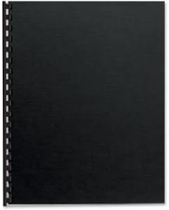 Wholesale CASE of 10 - Fellowes Futura Binding Covers-Presentation Covers, Letter, 8-1/2"x11", 25/PK, Black