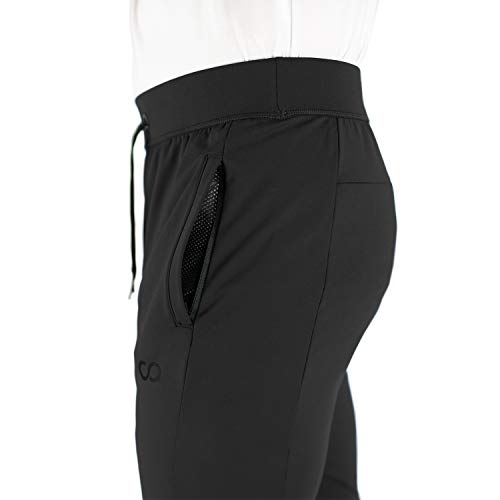 image for Contour Athletics Mens Joggers (Hydrafit) Track Pants Mens Active Spor