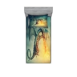 Lunarable Fantasy 2 Pack Fitted Sheet & Pillow Sham