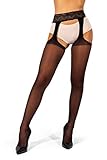 sofsy Suspender Tights Garter Belt Pantyhose Mock Stockings 20 Denier [Made in Italy]