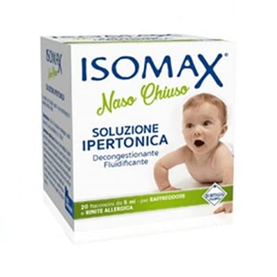 Coswell Isomax Soluzione Ipertonica 3% Naso Chiuso 20 Flaconcini Da 5 ml