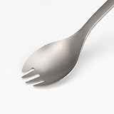 Snow Peak SCT-004 Titanium Spork Lightweight Compact Camping Utensil view 2