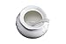 Porcelain Sugar Bowl with Lid and Spoon Sugar Dispenser Canister Glass Sugar Storage Jar Seasoning Pot Condiment Jar 8 ounce sugar container with spoon