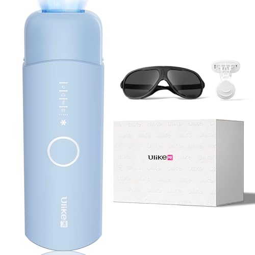 Depilador a Laser IPL Ulike ME Luz Pulsada Indolor Ice Cooling com Resfriamento Safira, 4 Modos, Disparo Automático (3/s), Depilação Corporal e Facial, Uso Doméstico, Certificado pela ANVISA, Bivolt, Presente Ideal Feminino
