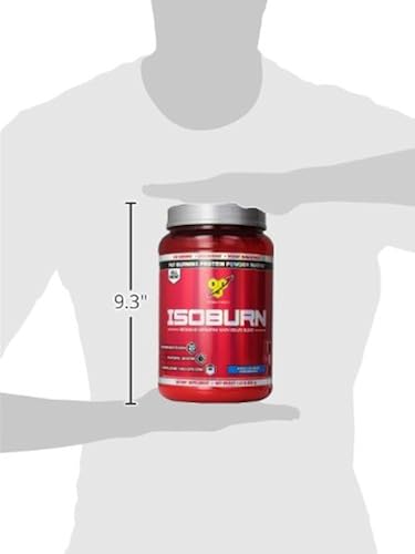 BSN ISOBURN, Lean Whey Protein Powder, Fat Burner for Weight Loss with L- carnitine - Vanilla Ice Cream, (20 Servings) in Saudi Arabia