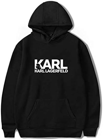 VENOM AD Karl Lagerfeld Hoodie Sweatshirt Sports Sweater Youth Sweatshirt Unisex Sweatshirt Casual Sweatshirt White