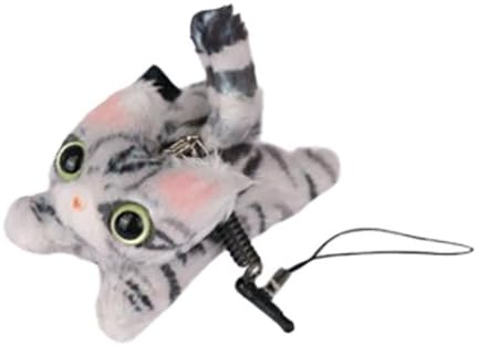 Ron Ron Kitten Plush Doll Strap/Earphone Jack Accessory (American Short Hair)