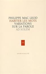 Habiter les mots