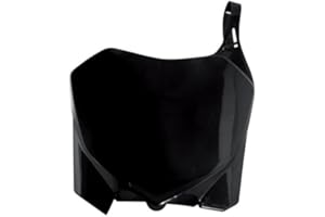 Acerbis #PLT BLK CR1/2, CRF450 Body Plastics Front Number Plate BLK CR1/2 00-03, CRF450 02-03 - 2042240001/15214205