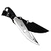 Destiny Dagger: Tactical Fixed Blade Machete with Leather Wrapped Handle. Bladedancer