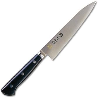 Mr. Masahiro MV Steel Frying Petticed Knife (Double Edged) 15 cm 14804