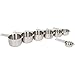 7 Piece Professional Grade Stainless Steel Measuring Cups Set By i Kito