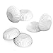 Door Knob Stopper 6 Pcs,Cheaboom Silicone Round Wall Protector Self Adhesive Wall Guards Stopper Door Handle Bumper Rubber Stop (White)