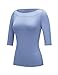 Regna X Re-Stock Love Coated Womens Boat Neck Soft and Stretchy T-Shirt Top(Plus