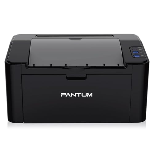 PANTUM P2502W Laser Printer Black White WLAN Printer AirPrint Small for Families, Schools and Offices