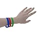 GOGO 12 PCS Silicone Wristbands for Kids, Rubber Bracelets, Party Favors