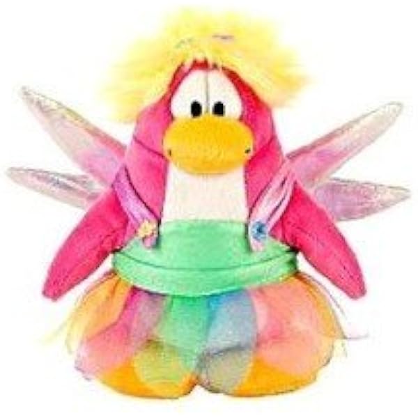 rainbow puffle plush