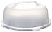 G & S Metal Products Company ProBake Teflon Xtra Nonstick Cake and Pastry Bakeware Carrier with Cover and Handles, 12'', White