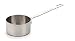 RSVP International Endurance (MEA-150) Measuring Pan Scoop, 1 1/2 Cups, Stainless Steel primary