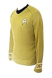 Star Trek Costume Captain Kirk TOS Uniform Classic Original Series Shirt
