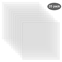 FOVERN1 25 Pcs 4 mil Blank Stencil Making Template Sheets for Craft, 12 x 12 inches