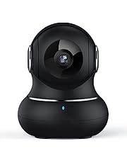 Pet Camera, [2022 New] Crzwok 1080P Indoor Security Camera, Home Camera with Phone App, 360 Degree WiFi Camera Wireless for Baby/Dog, IR Night Vision, Motion Detection, 2-Way Audio, Work with Alexa