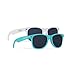 Samantha Margaret - Bride & Bride Tribe Sunglasses, Accessories for Bachelorette Parties, Weddings, Bridal Showers, Bridesmaid Gifts & Favors - 10 Piece Set (Turquoise)