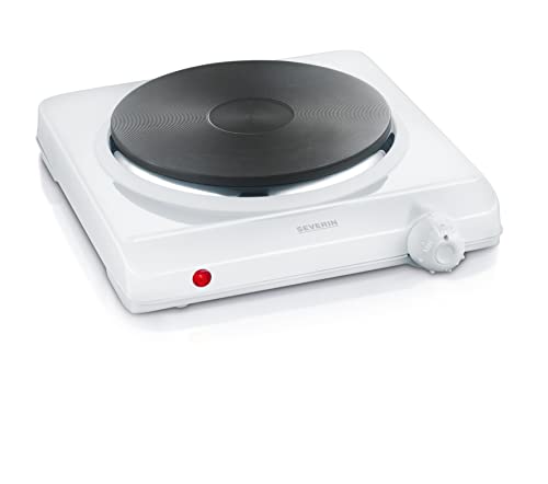 - Hornillo de mesa, Potencia aprox. 1500 W, Diámetro de la placa aprox. 18.5 cm, Blanco KP 1091