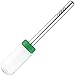 Pana Professional USA Ceramic White Smooth Top LARGE Barrel Bit Nail Drill (Grit: COARSE) 3/32