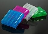 TheLovelyBird 4PCS of AA/AAA 4 Cell Battery Case/Holder