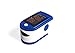 TrackAid Pulse Oximeter Portable Finger Oxygen Saturation and Pulse Rate Monitor (Blue)