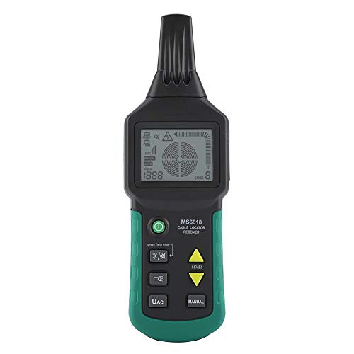 Cable Locator Tester,MS6818 12V-400V AC/DC Wire Cable Locator Metal Pipe Detector Tester Line Tracker