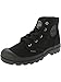 Palladium Women's Pampa Hi Canvas Boot, Black/Black, 7.5 M US