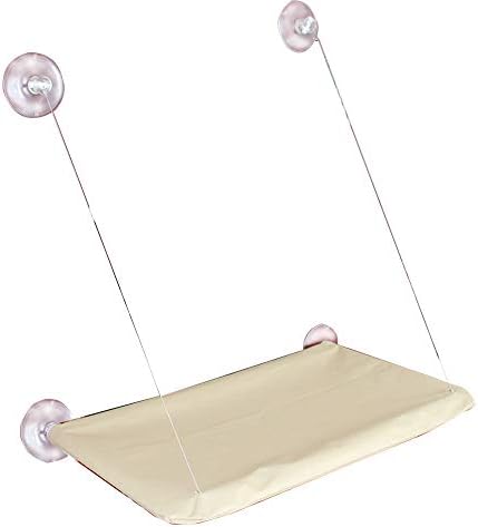 Cat Window Perch,pet Window Perch Hammock cat Window cat Window seat cat Shelves pet Resting seat cat Bed with Upgraded 4 Big Suction Cups for Space Saving Cat Bed Holds Up to 50lbs