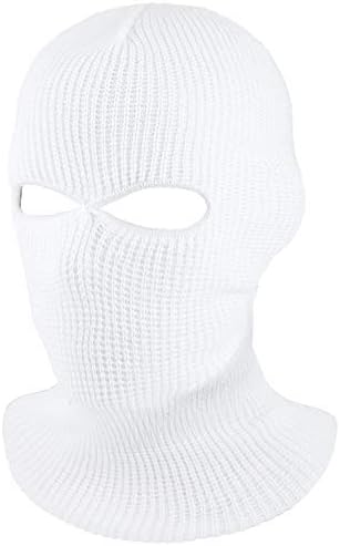 New White Balaclava One Hole Ski Mask at Amazon Men's Clothing
