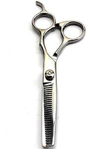 Wellbro Dog Thinning Scissor, 7'' Stainless Steel Pet Grooming Shear with Sharp Tooth Blade, Professional Dog Hairdressing Scissor with Adjustable Tension Screw and Silencer