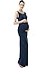 Momo Maternity Tank Column Dress - Navy M