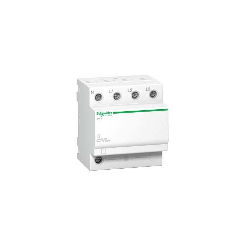 Schneider A9L15693 SPDs IPF 20 20 KA 3P N Surge Arrester, 340 V, White