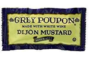 Grey Poupon Dijon Mustard Packets - .25 oz. (Pack of 25)