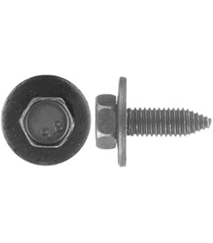 25 Pack M8-1.25 X 25mm Hex Head Sems Bolts - Compatible With GM 11503619 | Zinc Plated Class 9.8