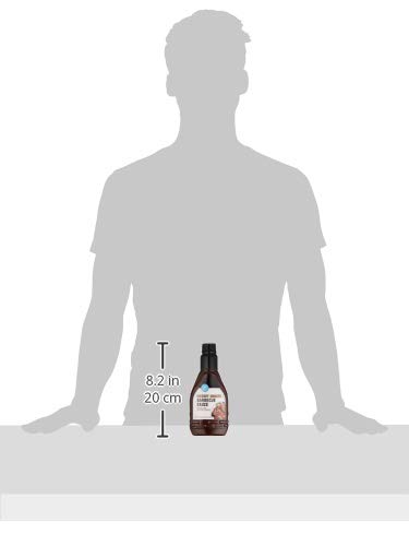 AMAZON BRAND – HAPPY BELLY HICKORY SMOKED BBQ SAUCE, 1.12 POUND (PACK OF 1)