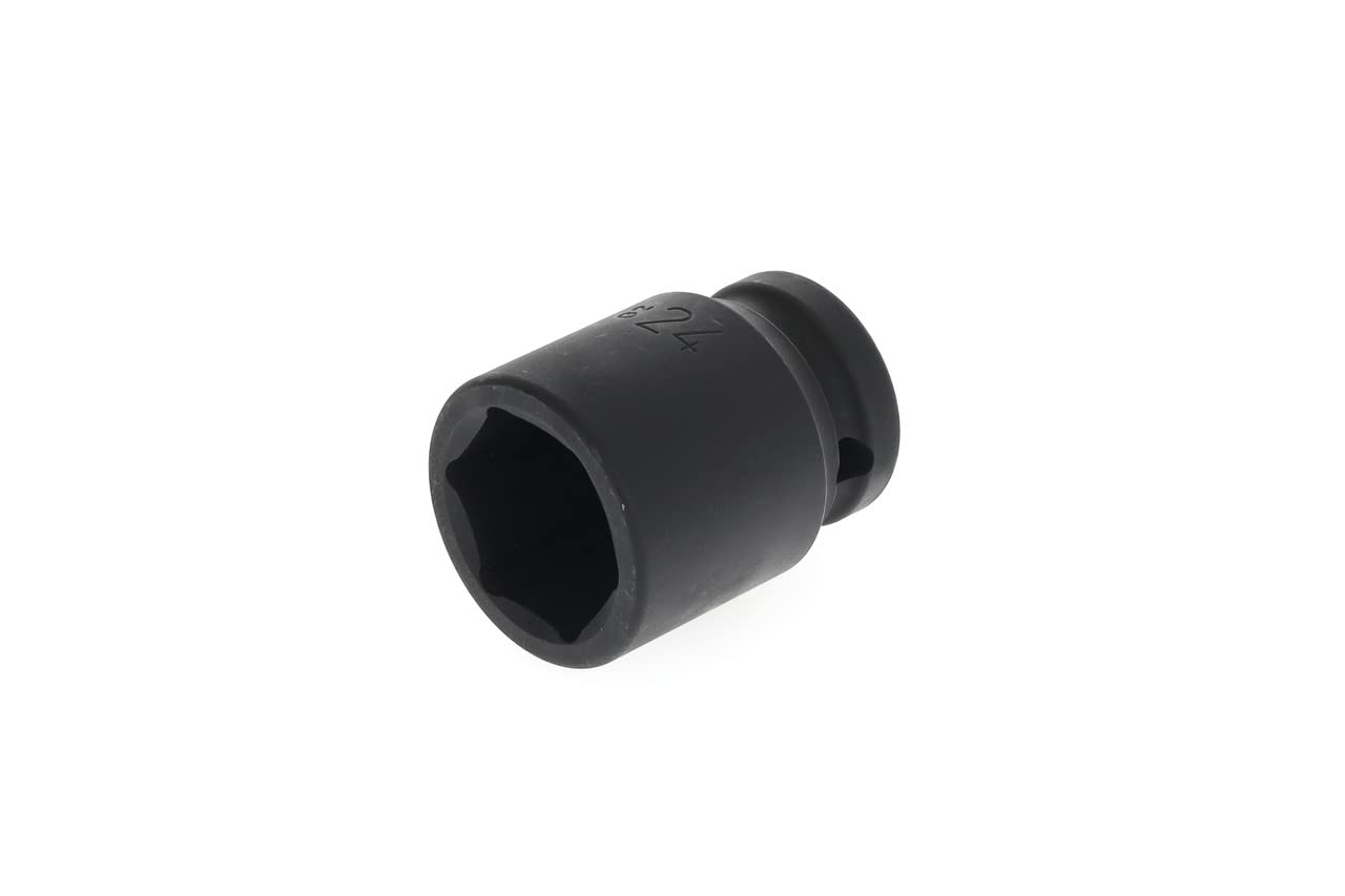 GEDORE Impact wrench socket, Socket, 1/2" 12.5 mm drive, Hex UD profile, SW 24 mm, Machine-operated, Automotive, K19 24 โ image 1