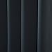 Best Home Fashion Thermal Insulated Blackout Curtains - Antique Bronze Grommet Top - Navy - 52