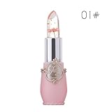 Black Friday Sales Promotions,Putars Sexy Women Beauty Bright Flower Crystal Jelly Waterproof Long Lasting Lipstick Magic Temperature Change Color Lip Balm Makeup Set