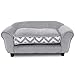 Giantex Pet Dog Sofa, Orthopedic Ultra Plush Comfortable Snuggle Pet Couch with Removable Cushion for Dogs and Cats, Pet Dog Bed