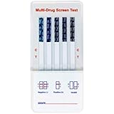 UTest-O-Meter 5 Level THC Marijuana Drug Test Strips - 15 ng/mL, 50 ng/mL, 100 ng/mL, 200 ng/mL and 300 ng/mL, Single Use (1-pack)