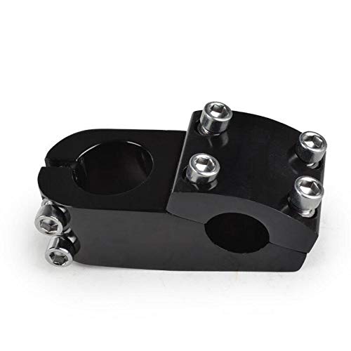 SENQI MTB BMX DH FR Bike Downhill Stem 22.2×28.6×50mm Aluminum Alloy Bicycle Short Stem Black/Silver Available