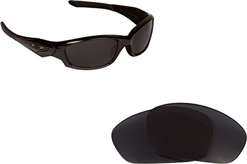 New SEEK OPTICS Replacement Lenses Oakley STRAIGHT JACKET - Polarized Grey