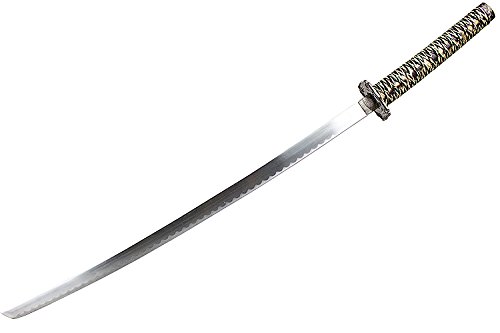 40"Collectible Samurai Sharp Sword Ninja with Leopard Print Good Quality