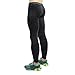 Thabit Men’s Compression Pants, Cool Dry Workout Leggings, Running Tights, Sportswear Base Layer